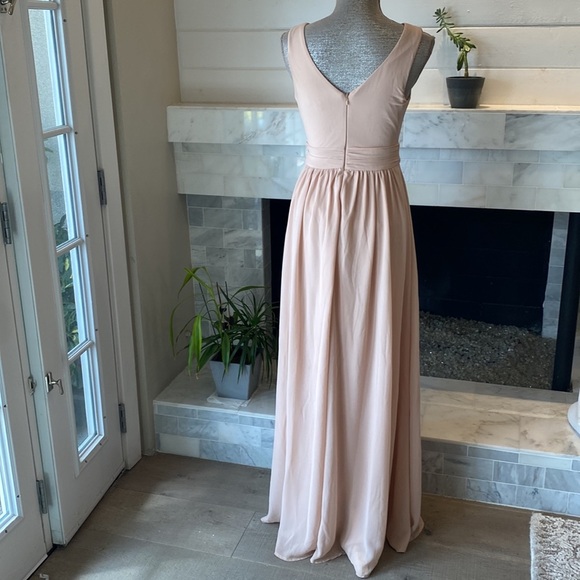 Lulus Thoughts of Hue Gardenia Surplice Maxi Dress - Picture 9 of 16
